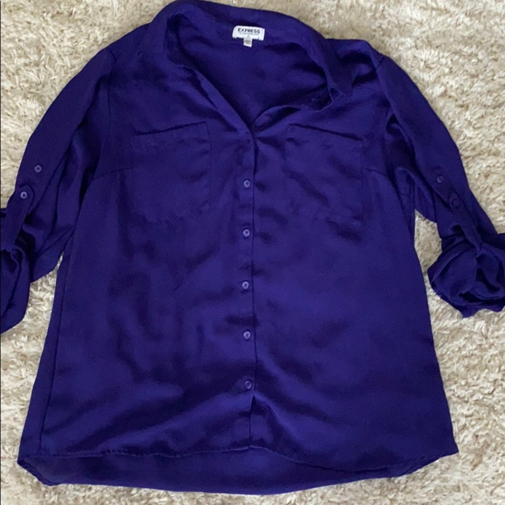 Express Purple blouse